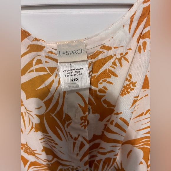 L*Space Boho Floral Button Down Maxi Dress Size S - Picture 8 of 13